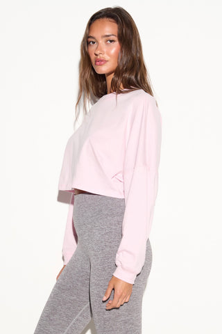 Spiritual Gangster Wild Sierra Crop Long Sleeve Tee