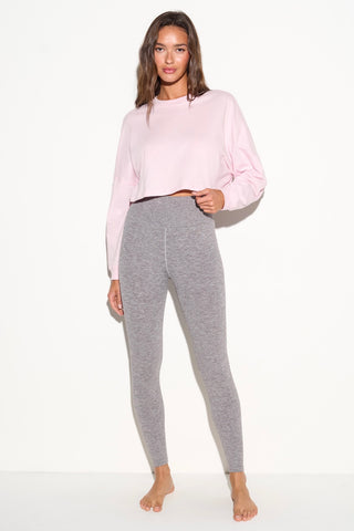 Spiritual Gangster Wild Sierra Crop Long Sleeve Tee